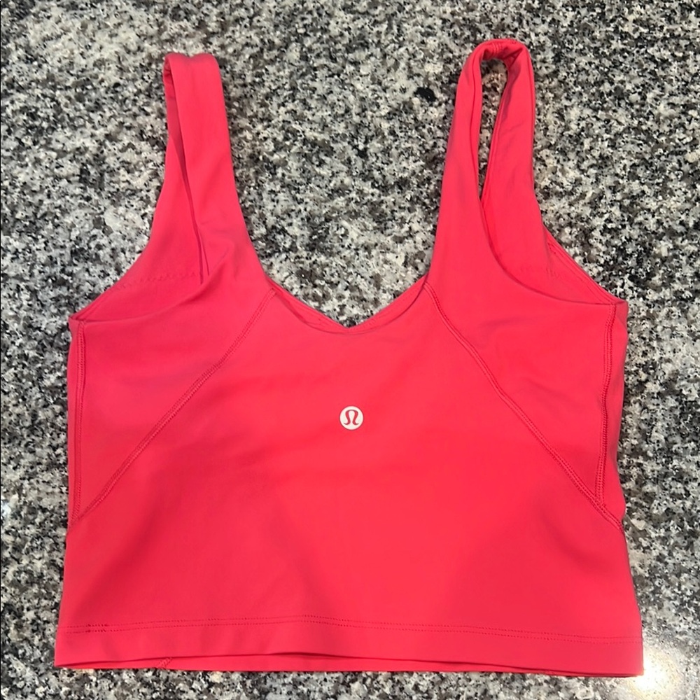 lululemon Align Tank, Size 4, Lip Gloss Pink 🩷👄🩷👄